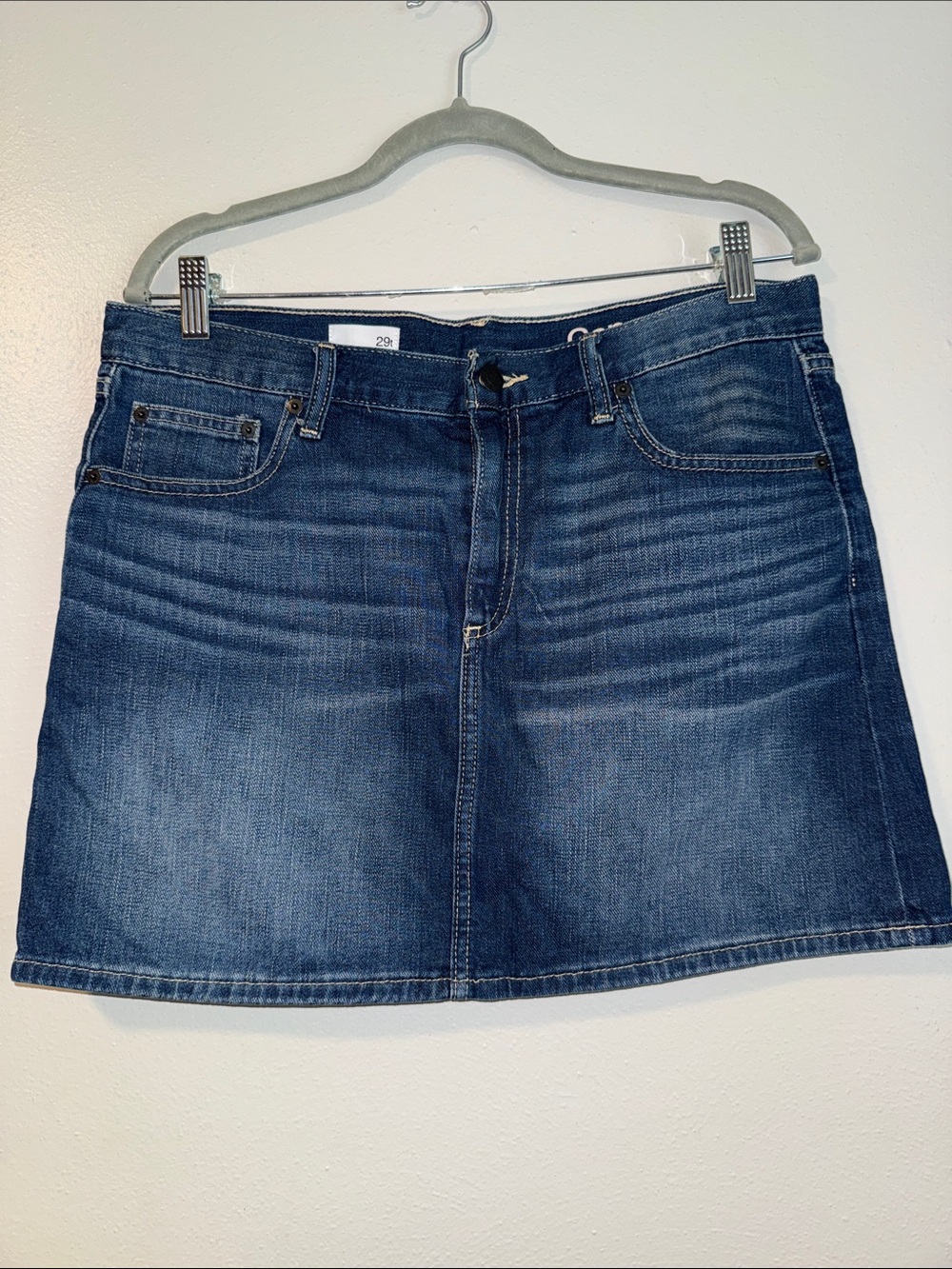 GAP Blue Denim Mini Skirt